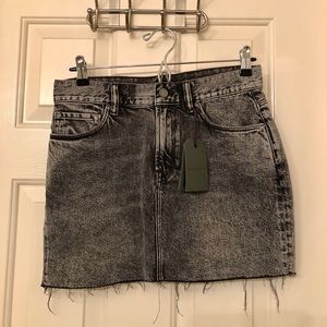 AllSaints 'Betty' Denim Mini Skirt / US 6 / NWT